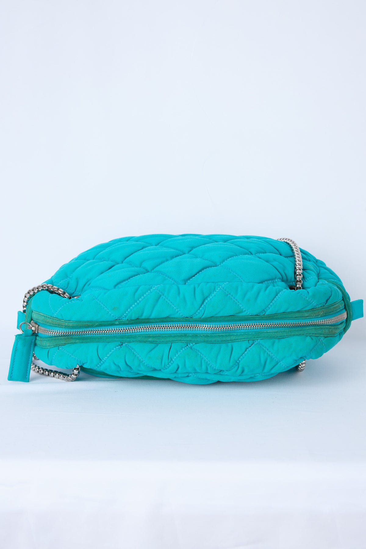 CHANEL BLUE BUBBLE BAG