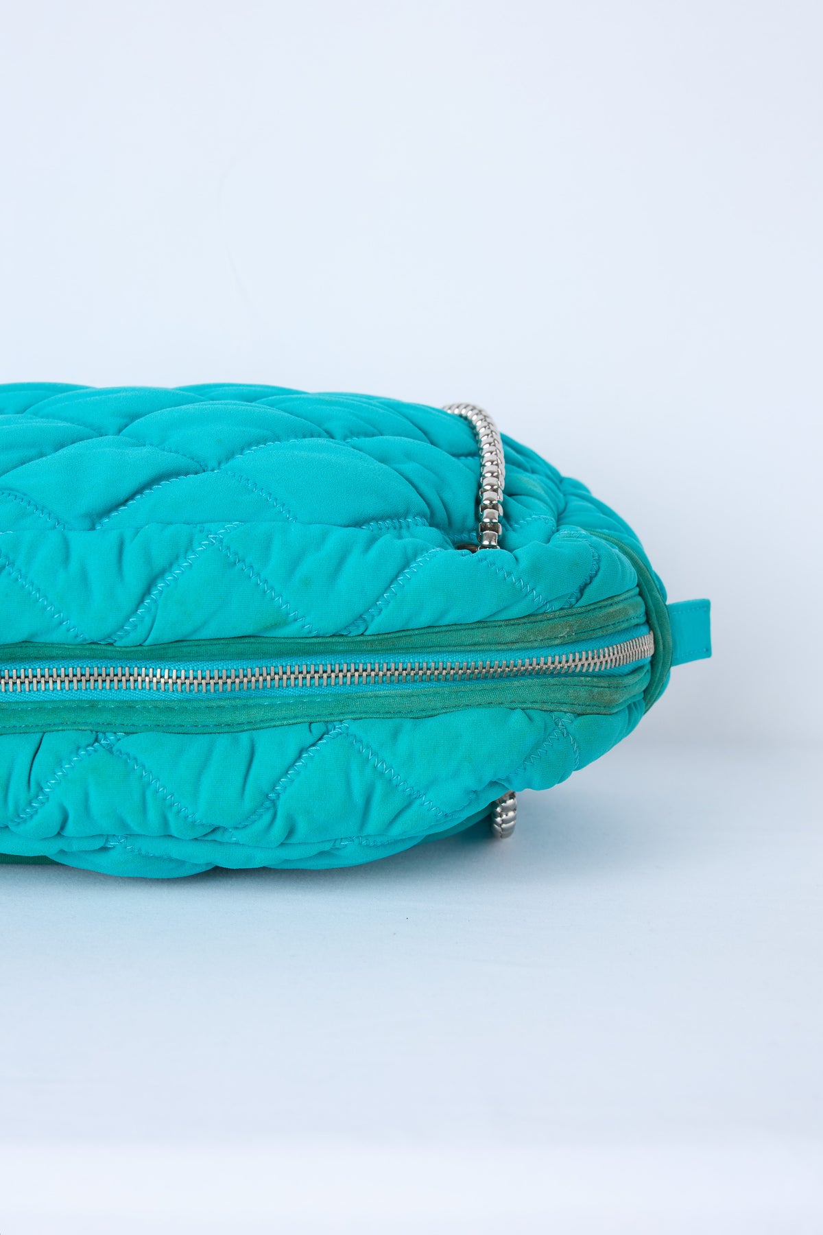 CHANEL BLUE BUBBLE BAG