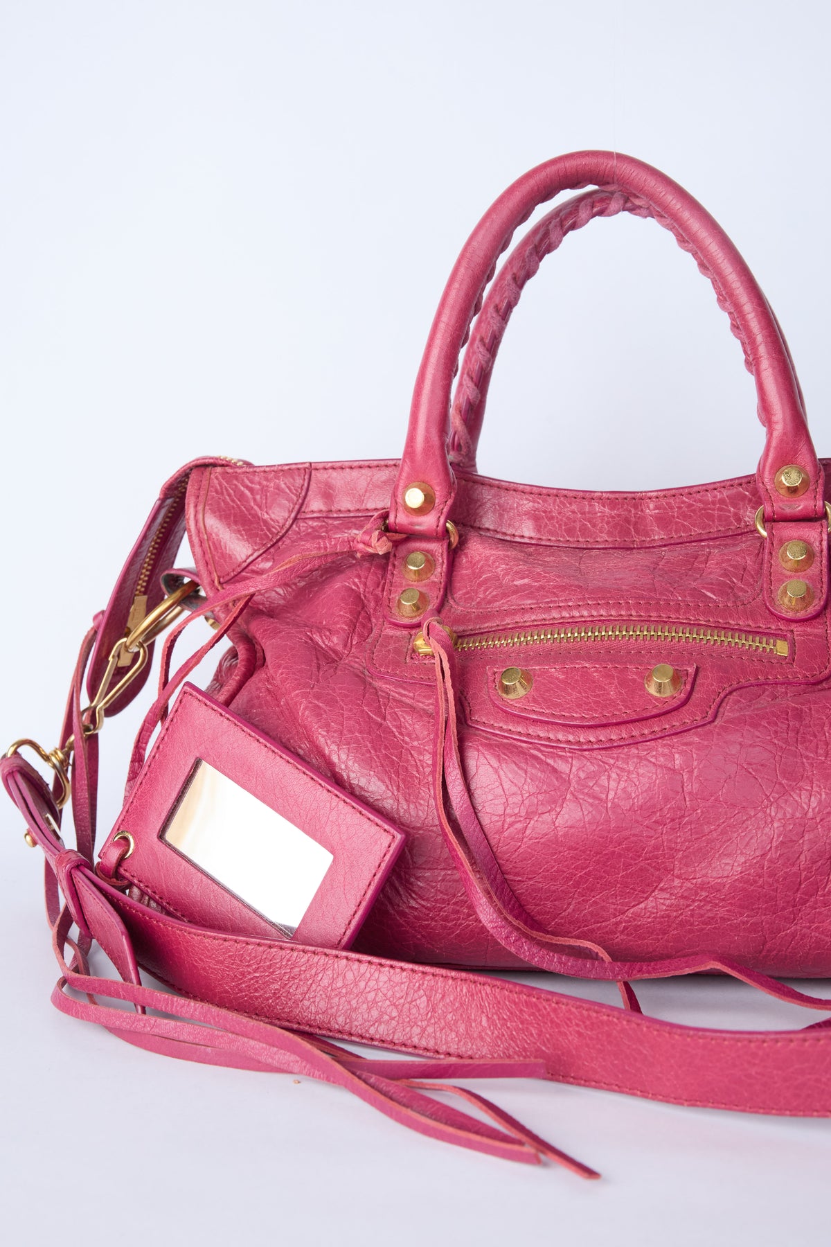 BALENCIAGA PINK MINI CITY