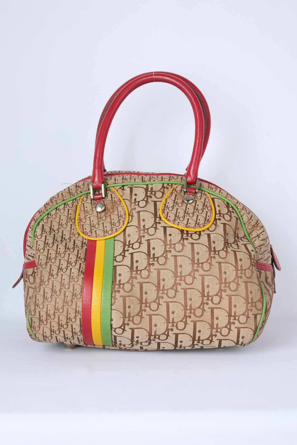 DIOR RASTA TROTTER MONOGRAM BOWLER