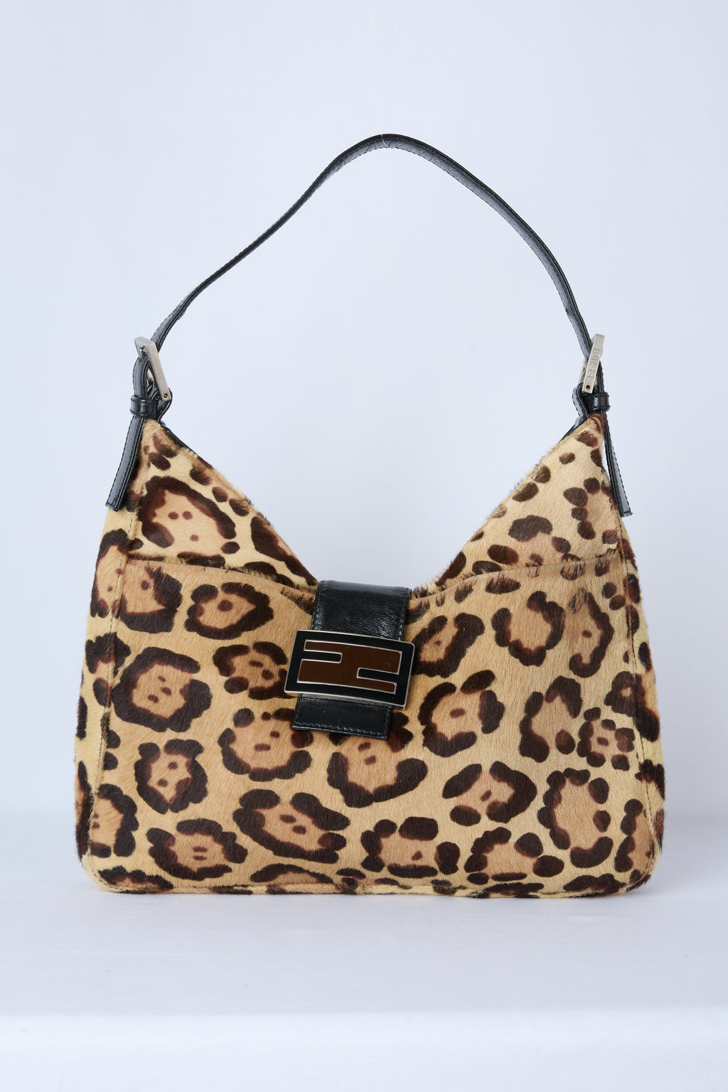 FENDI LEOPARD MAMMA BAGUETTE