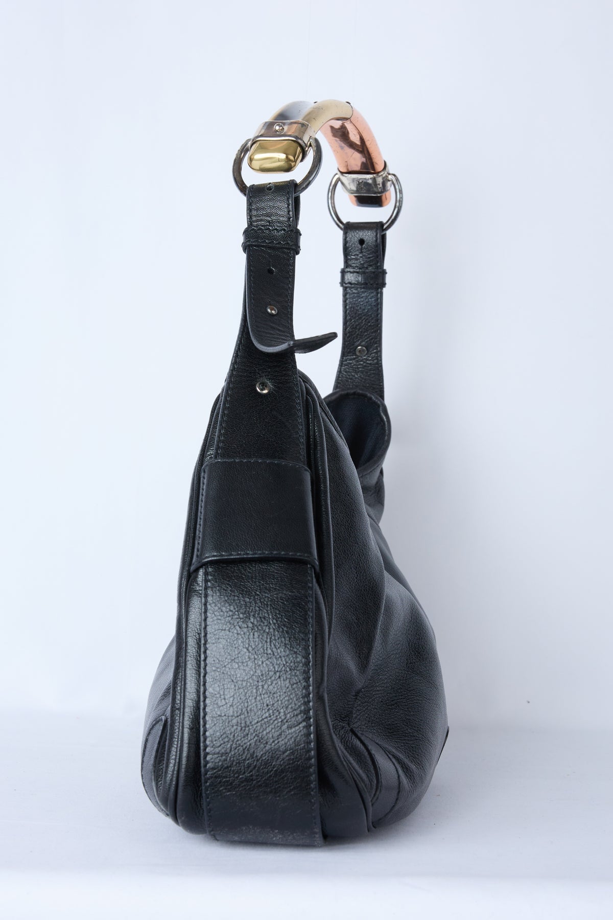 YSL BLACK TWO TONE METAL MOMBASA