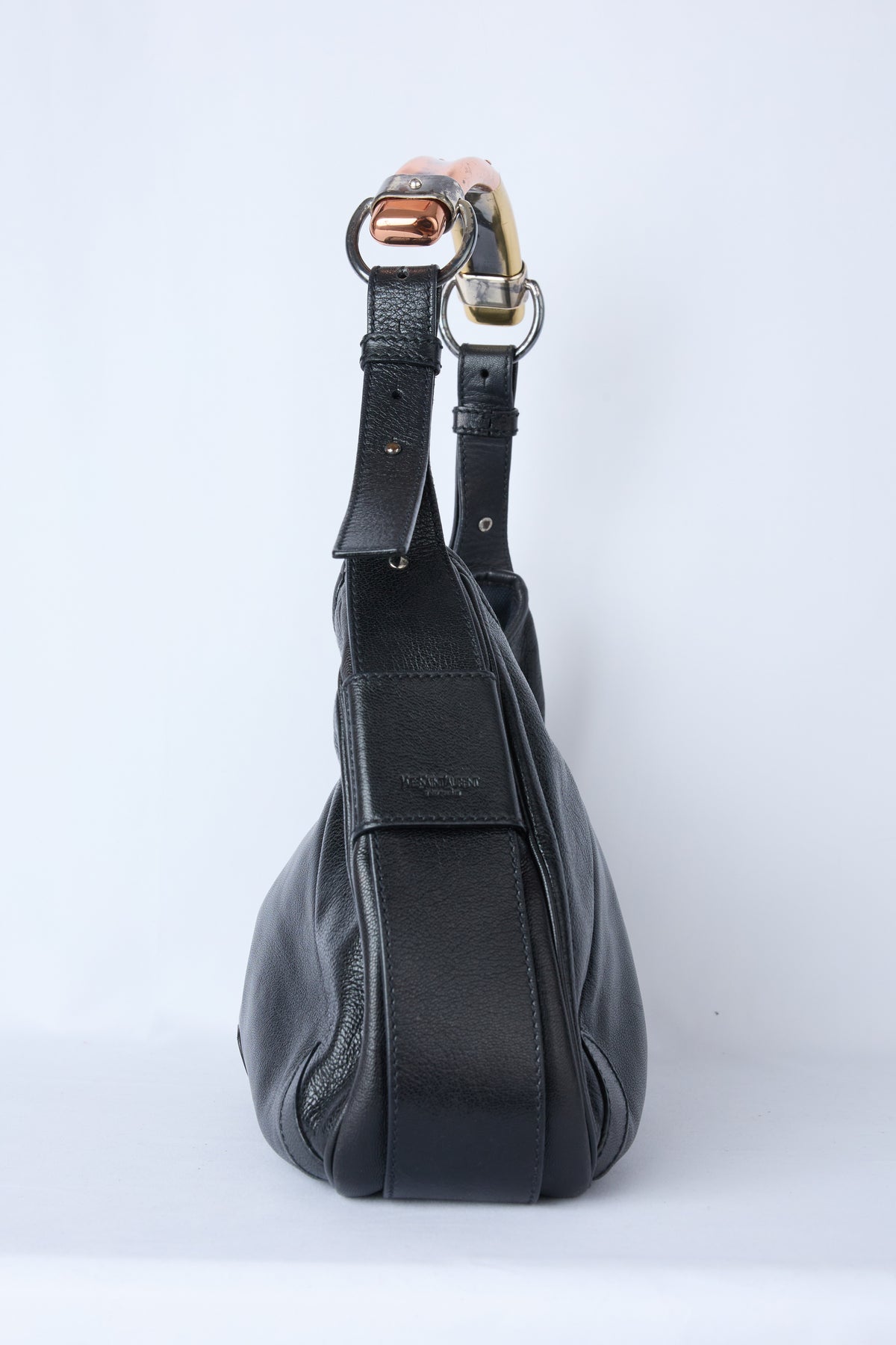 YSL BLACK TWO TONE METAL MOMBASA