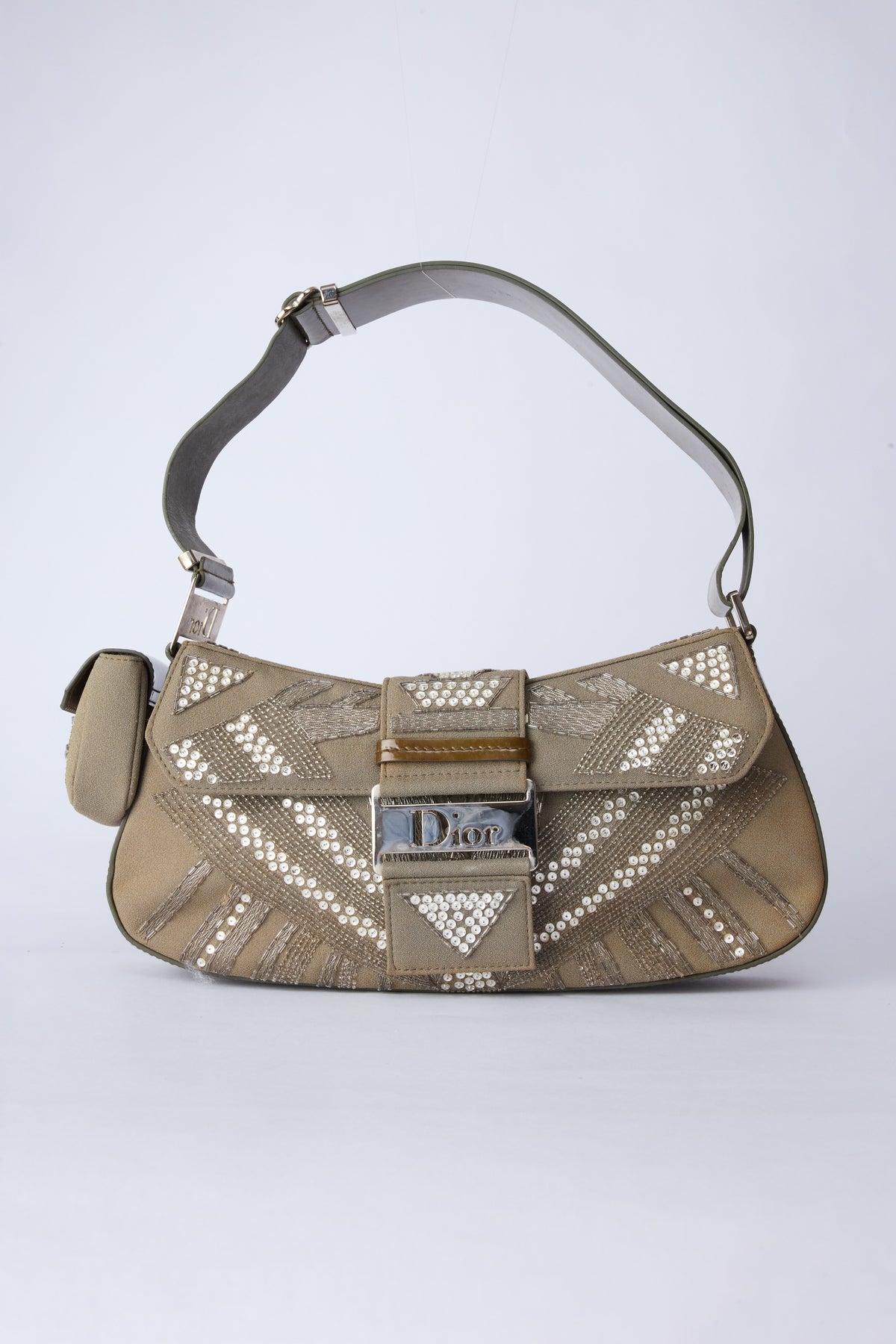 DIOR SEQUIN COLUMBUS BAG