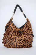 YSL LEOPARD ST. TROPEZ HOBO