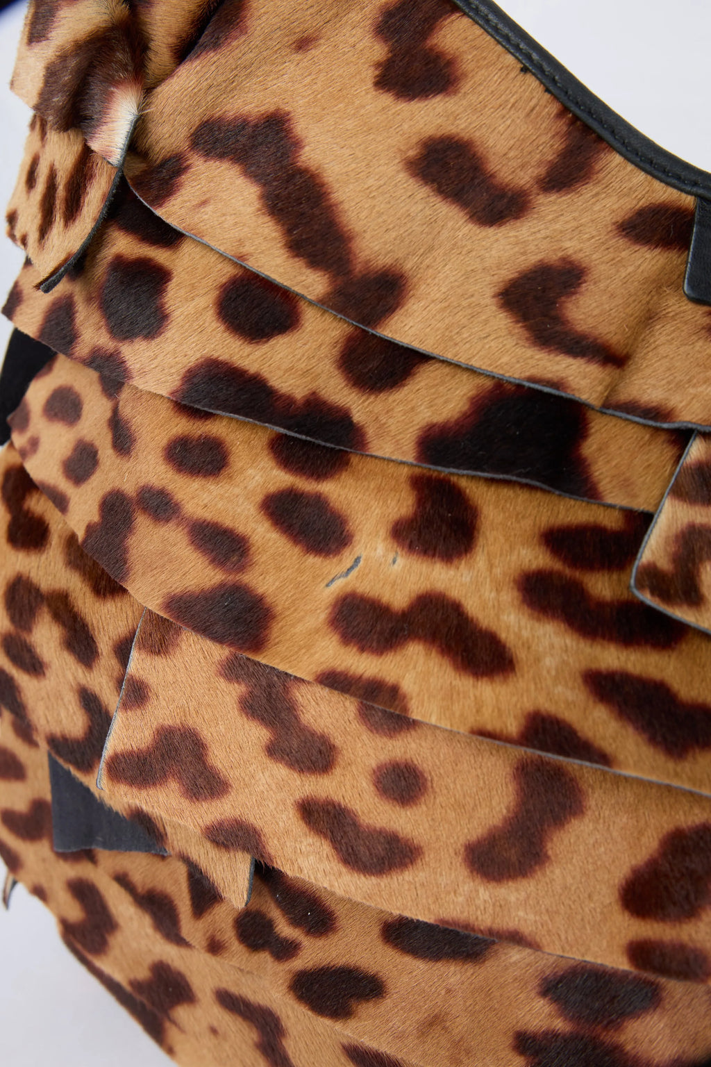 YSL LEOPARD ST. TROPEZ HOBO