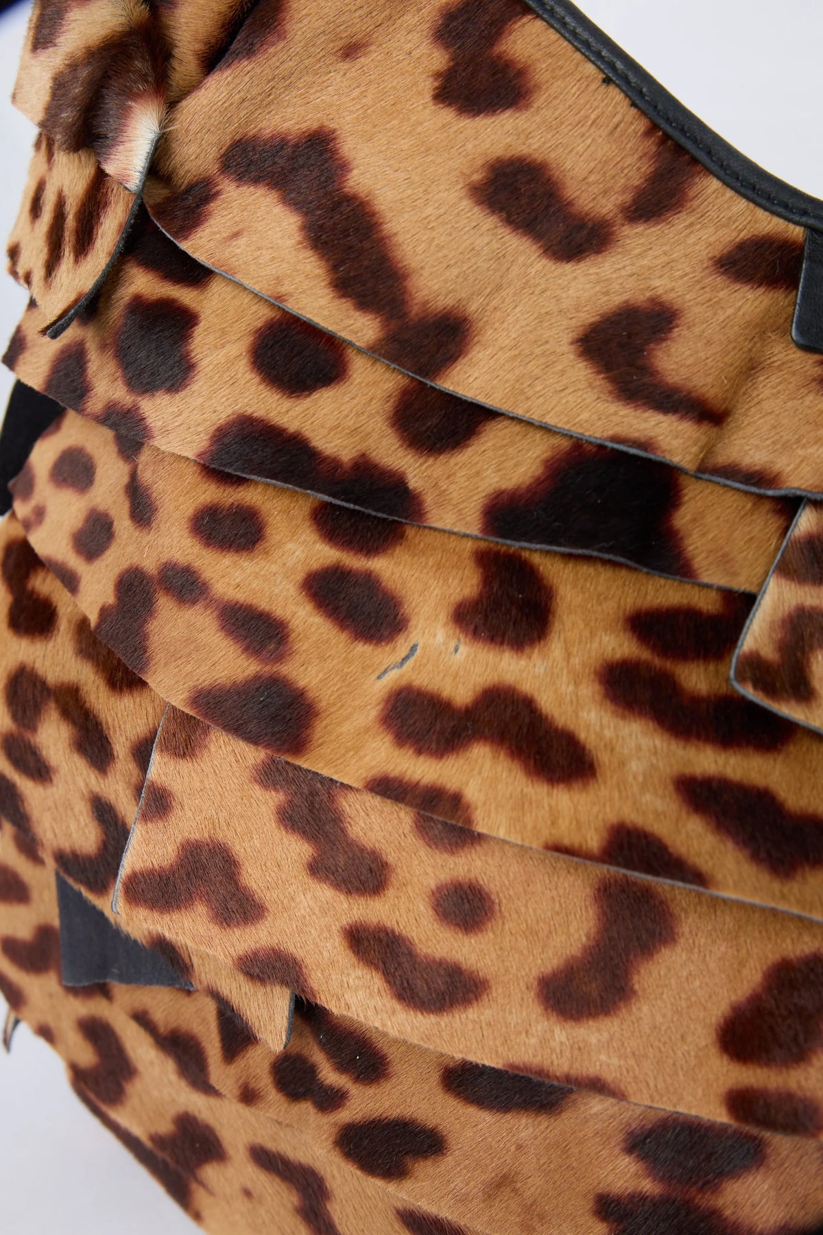 YSL LEOPARD ST. TROPEZ HOBO