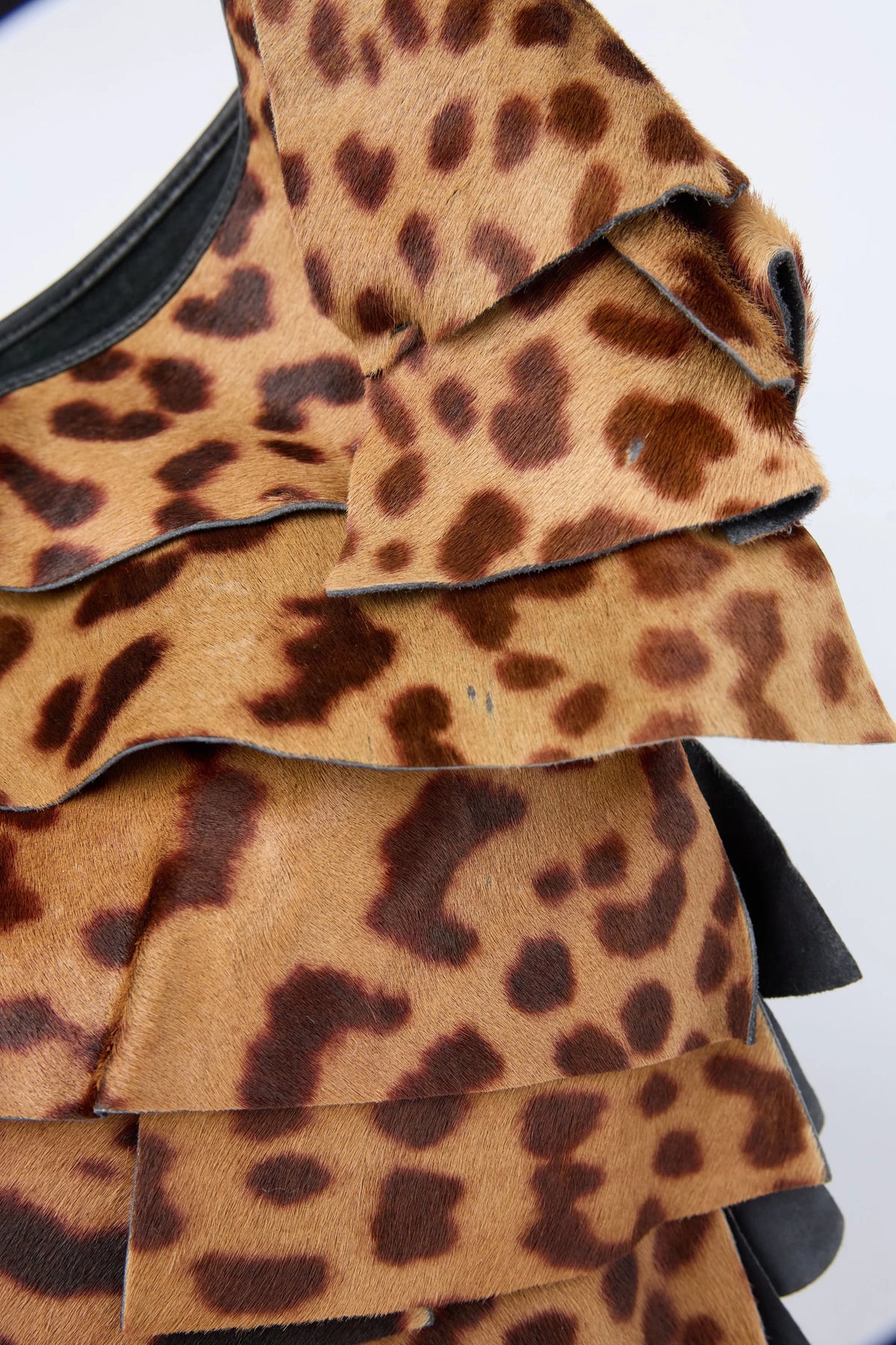 YSL LEOPARD ST. TROPEZ HOBO