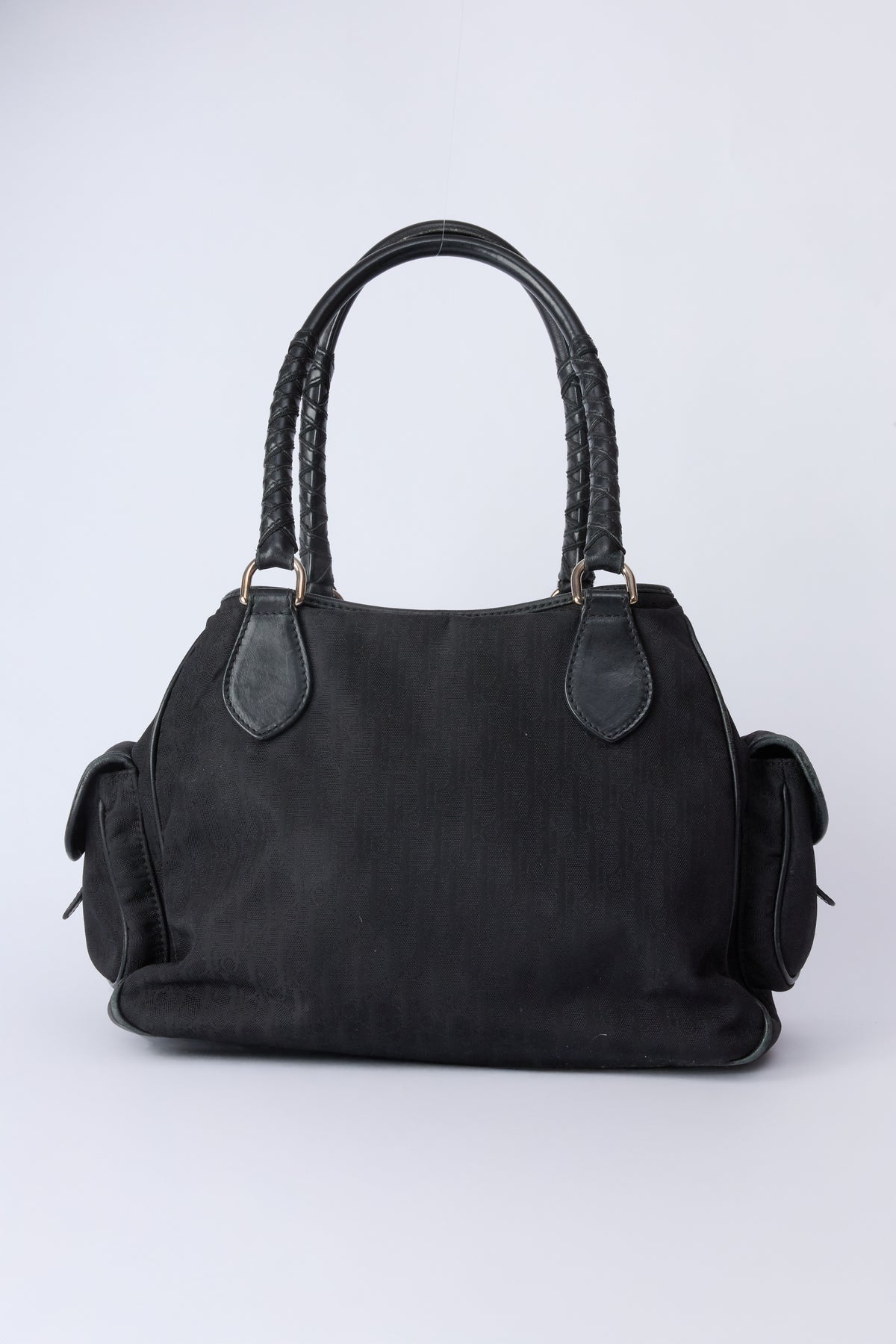 DIOR BLACK TROTTER CARGO BAG