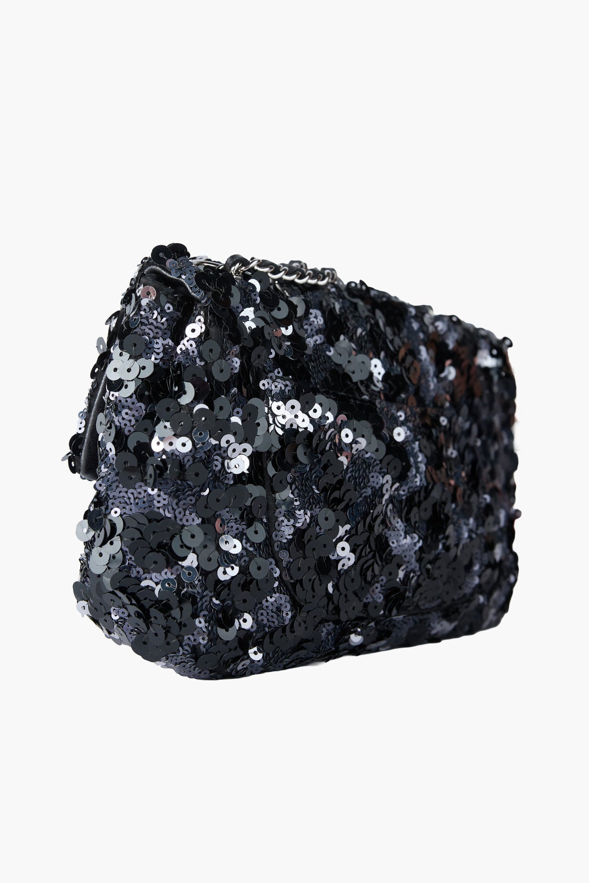 Chanel Sequined Mini Flap Bag