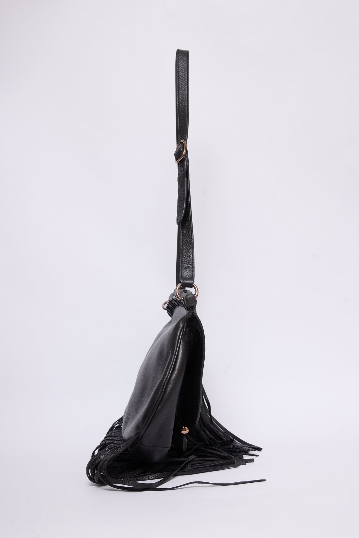 GUCCI SMALL BAMBOO NOUVEAU FRINGE BAG