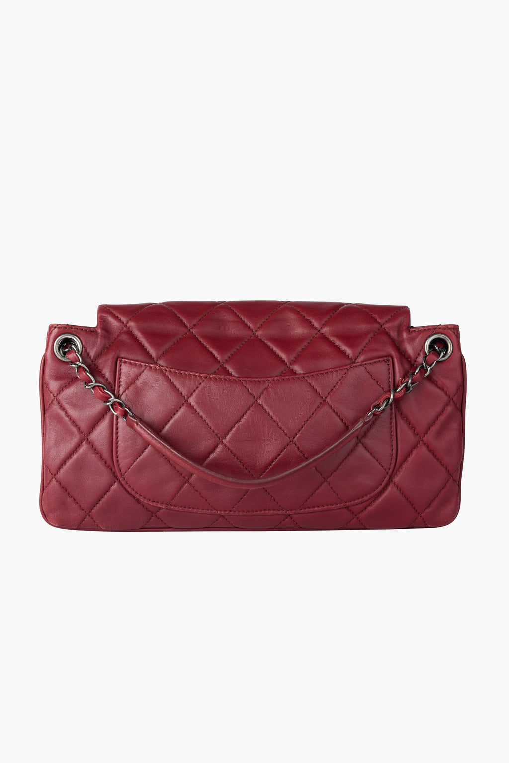 Chanel Red Accordion Flap Bag