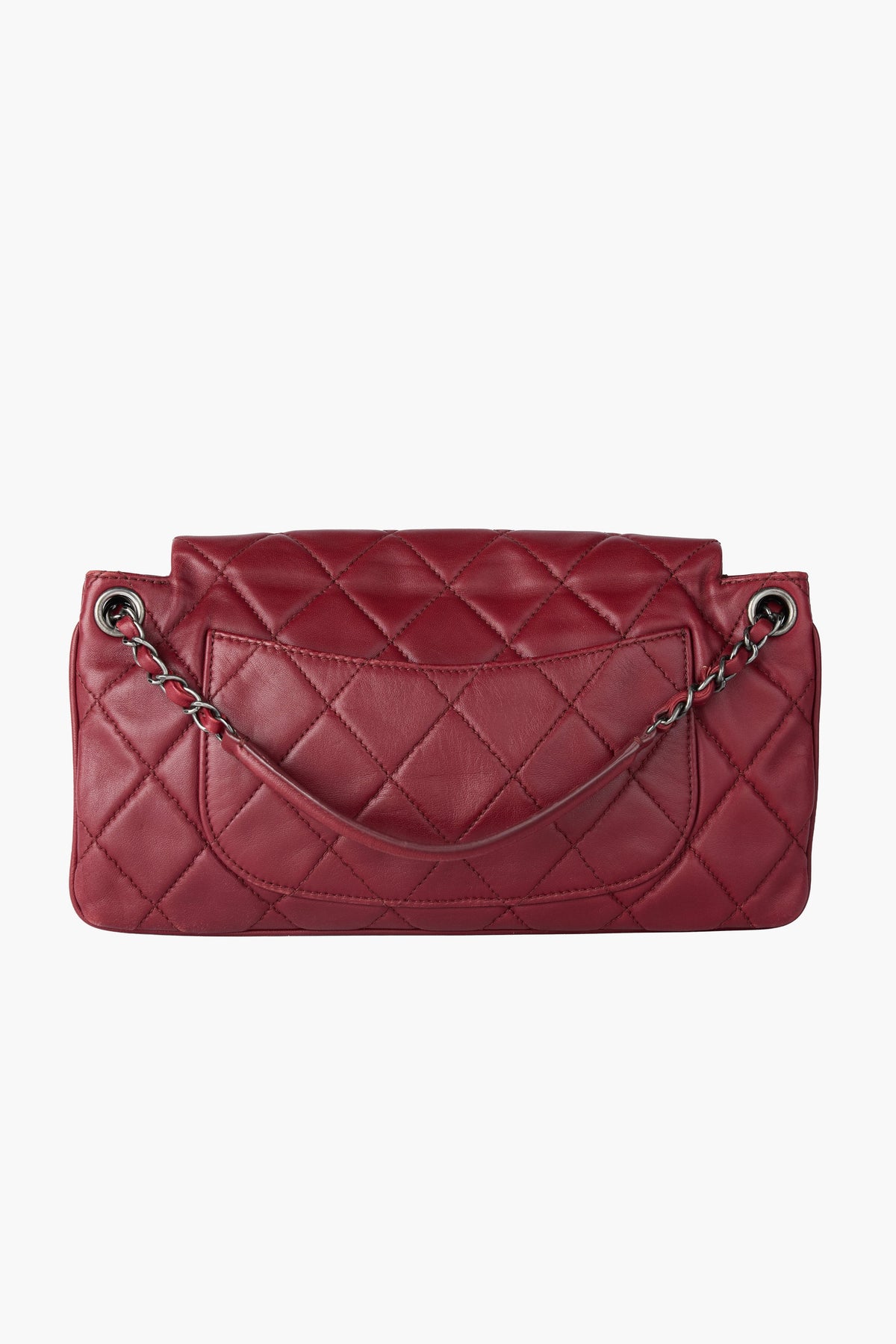 Chanel Red Accordion Flap Bag