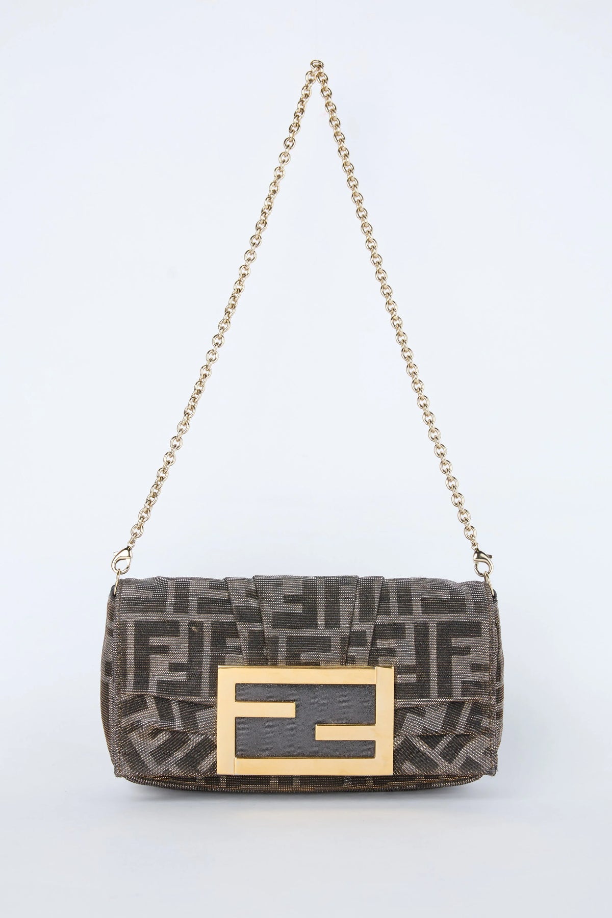 FENDI METALLIC MIA POCHETTE