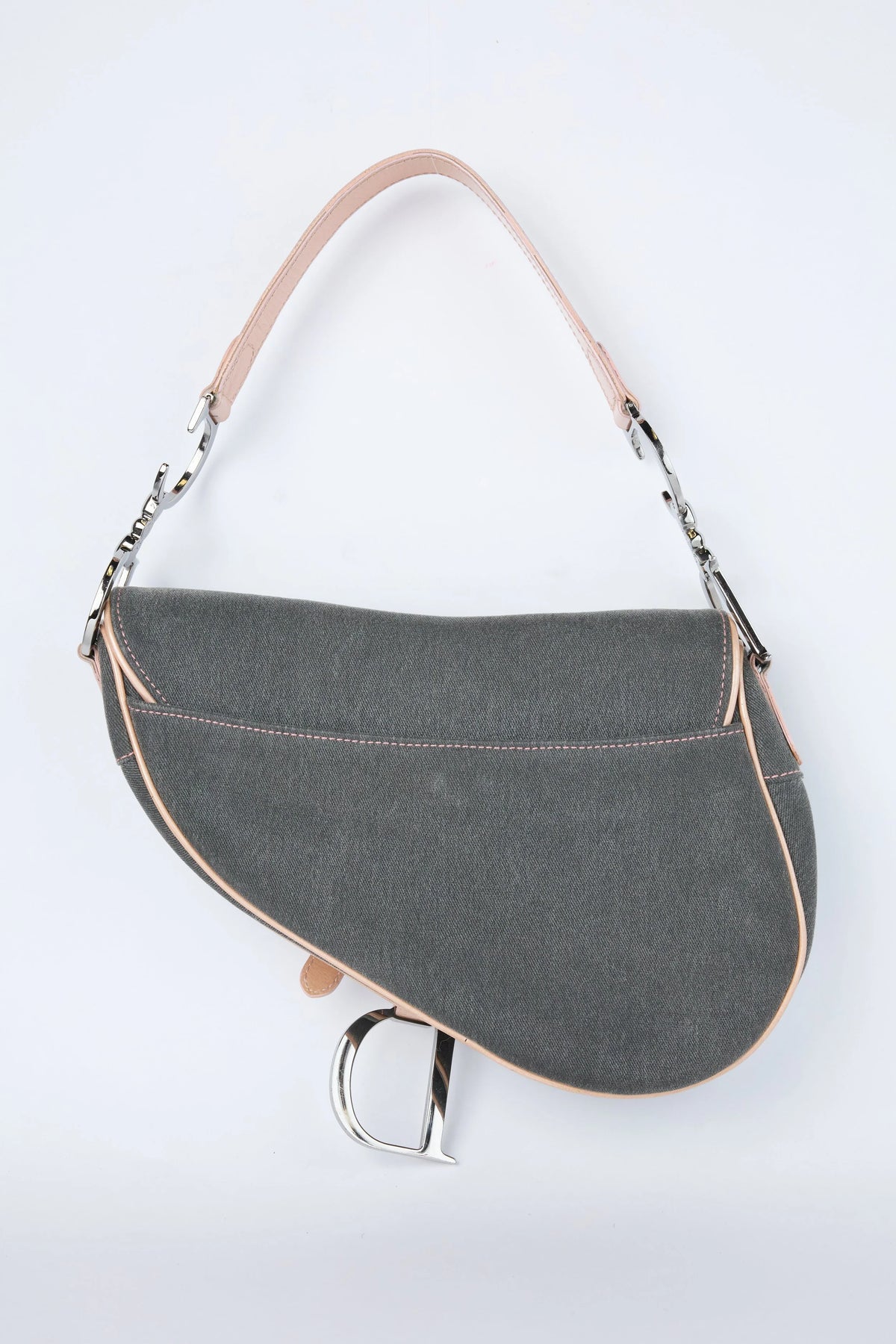 DIOR DENIM & PINK SADDLE