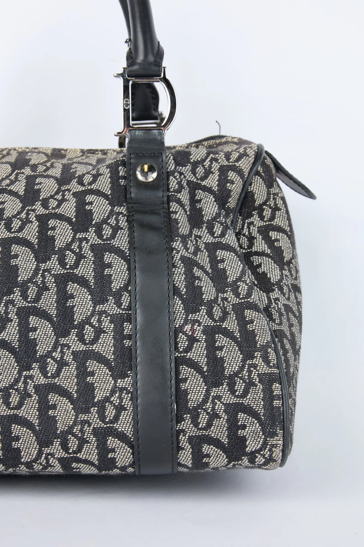 DIOR BLACK JAQUERED BOSTON
