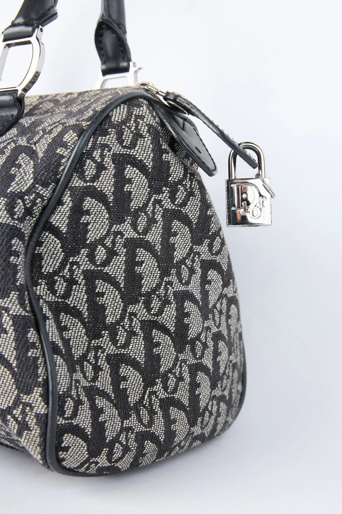 DIOR BLACK JAQUERED BOSTON