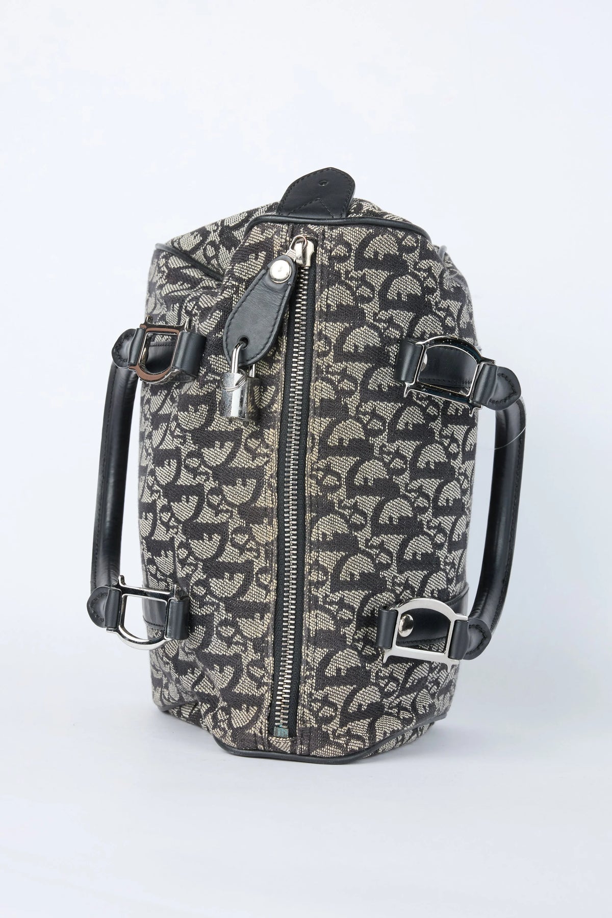DIOR BLACK JAQUERED BOSTON