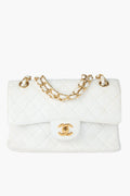 Chanel Double-Sided White Flap Bag