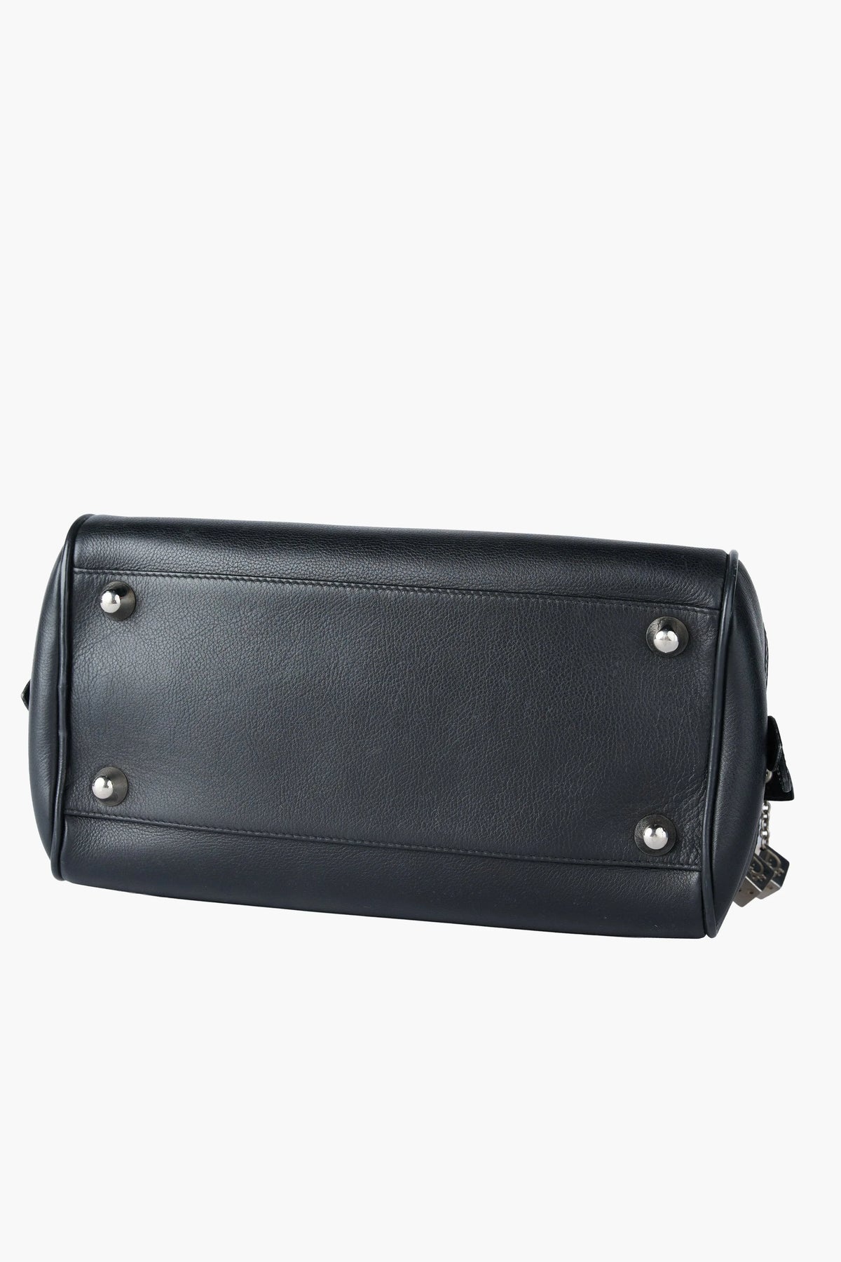 Dior Black Dice Bowler Bag