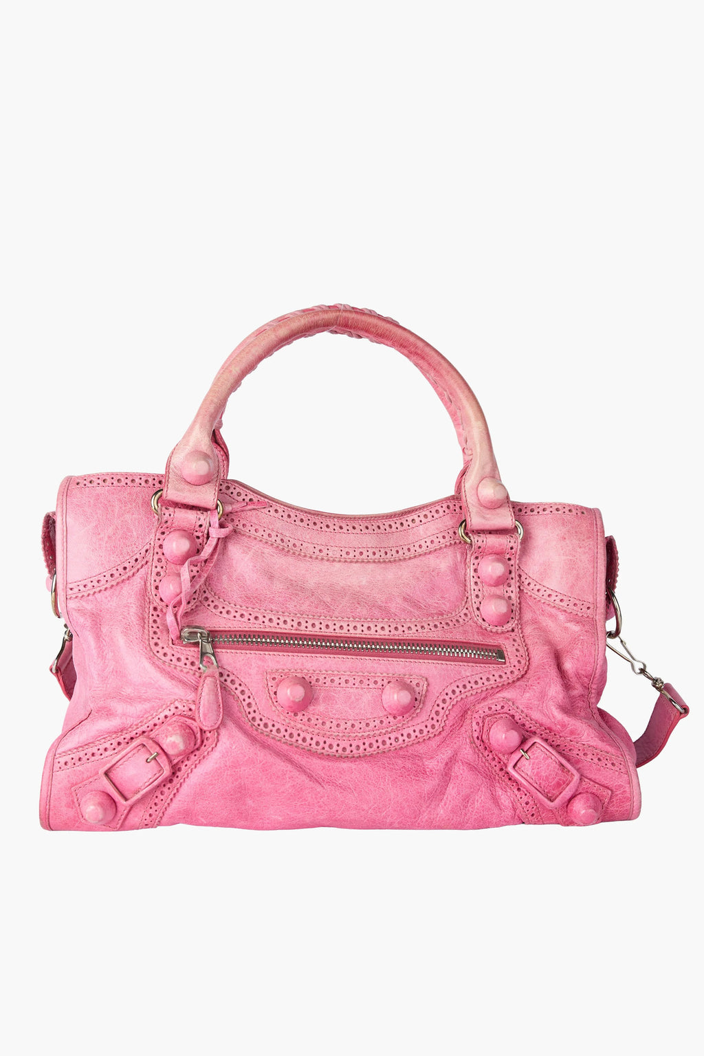 Balenciaga Pink City Bag