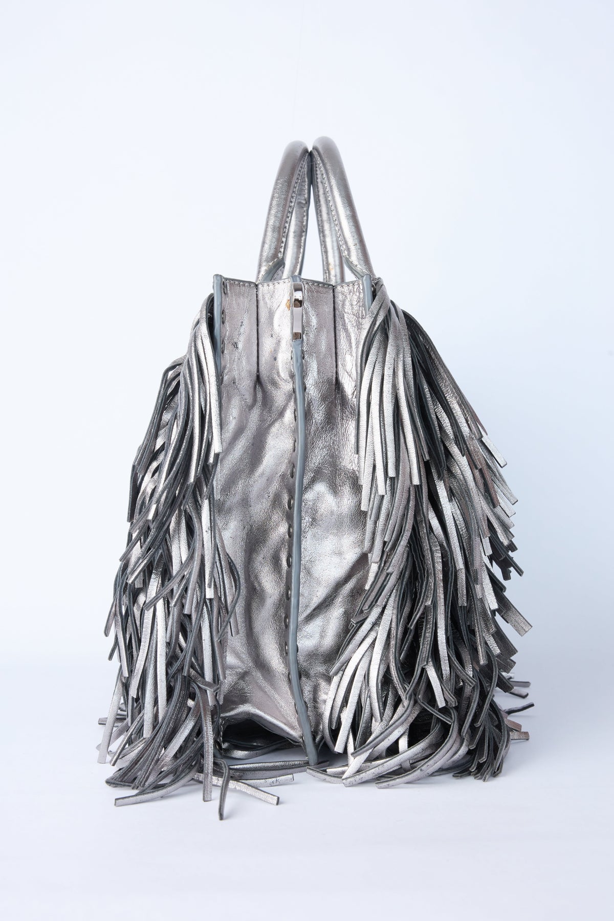PRADA METALLIC FRINGE BAG